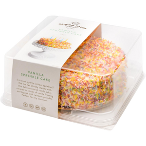 Original Foods Vanilla Sprinkle Cake