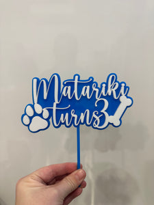 Double Layer Acrylic Topper