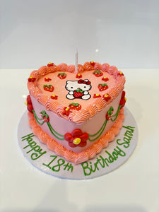 Vintage Heart Cake (any colour theme!)