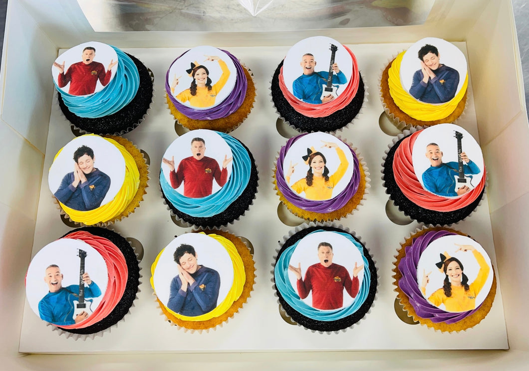 Custom Edible Image Cupcakes