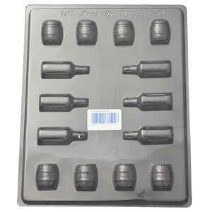 Bottles & Barrels Mould (0.6mm)