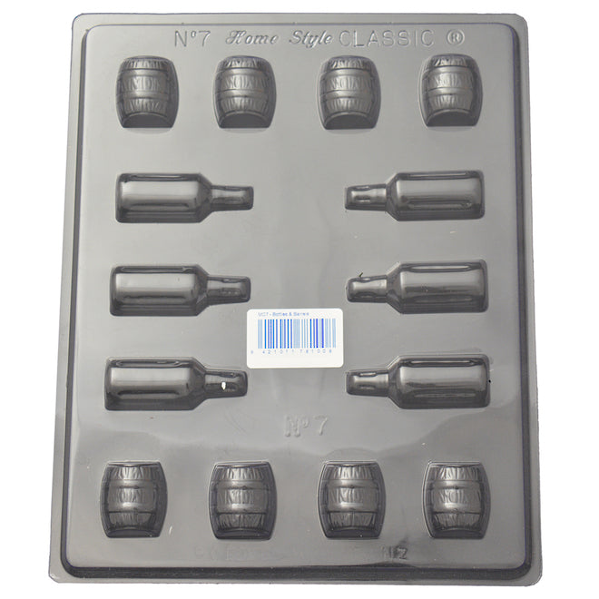 Bottles & Barrels Mould (0.6mm)