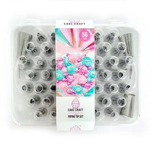 Load image into Gallery viewer, Cake Craft Master Piping Tip Set - 56 Piece
