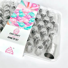 Load image into Gallery viewer, Cake Craft Master Piping Tip Set - 56 Piece
