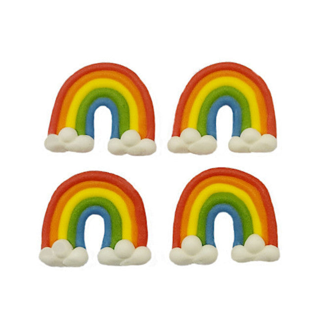 Icing Rainbows, 35 x 30mm packet of 4