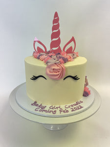 Pink & Purple Unicorn Cake