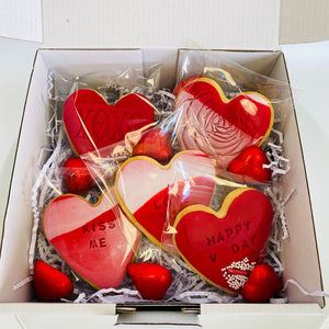 Valentine's Day Cookie Gift Box