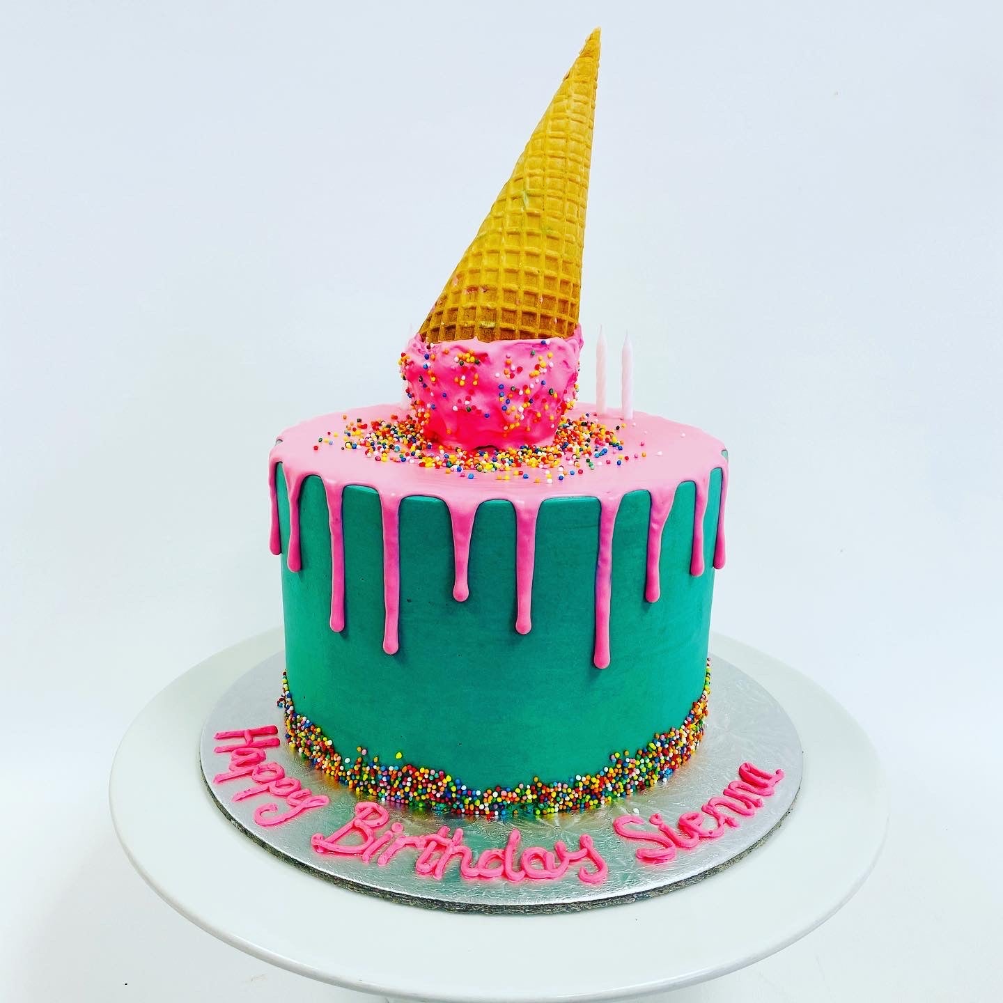 Ice Cream Birthday Cake Recipe - Laura Sawicki